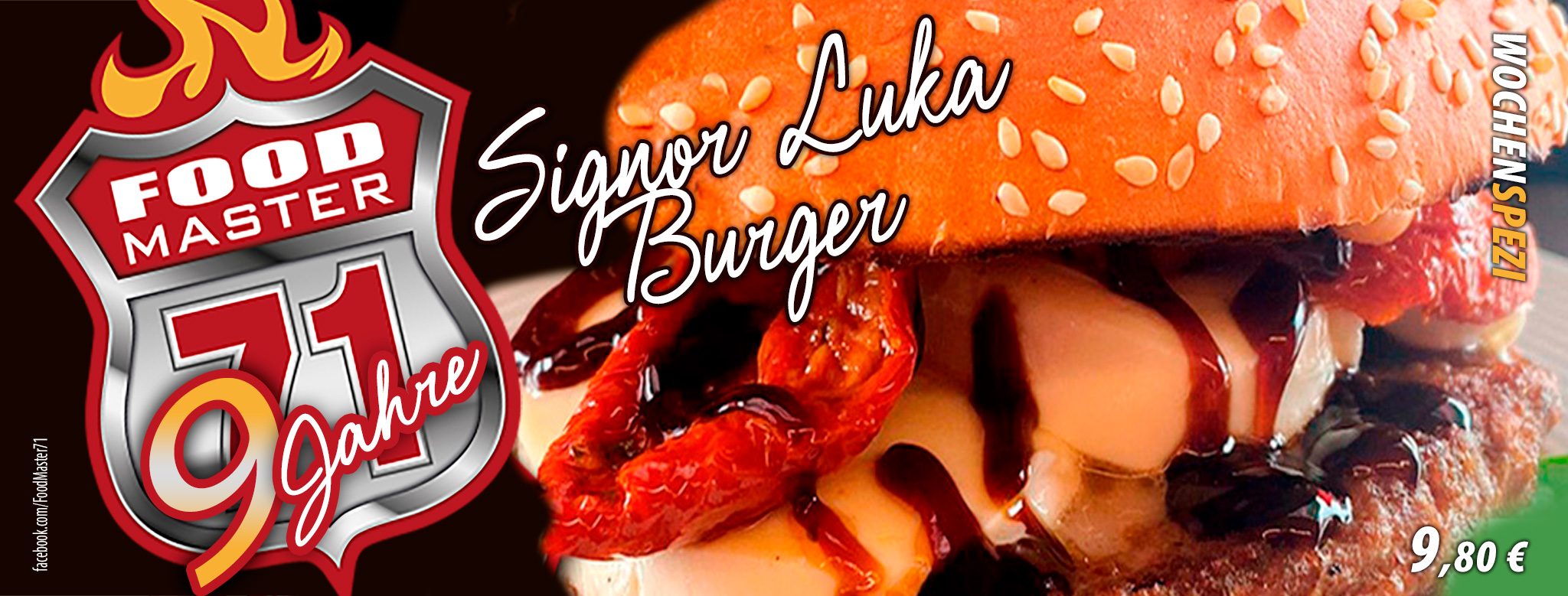 FM71 9J Signor Luka Burger